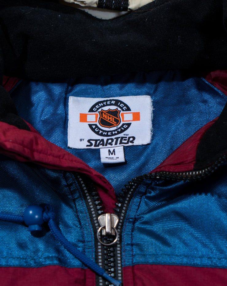 Vintage 90s NHL Colorado Avalanche Starter Puffer Jacket