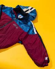 Vintage 90s NHL Colorado Avalanche Starter Puffer Jacket