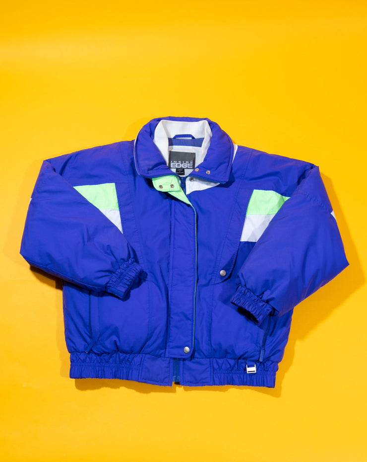 Vintage 80s Inside Edge Retro Ski Puffer Jacket