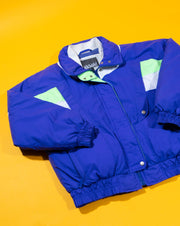 Vintage 80s Inside Edge Retro Ski Puffer Jacket