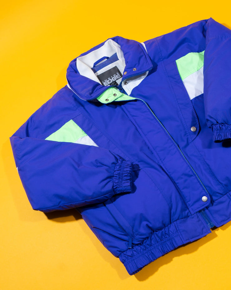 Vintage 80s Inside Edge Retro Ski Puffer Jacket