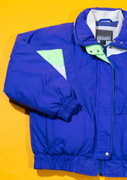 Vintage 80s Inside Edge Retro Ski Puffer Jacket