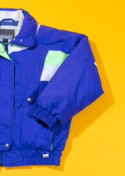 Vintage 80s Inside Edge Retro Ski Puffer Jacket