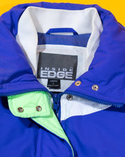 Vintage 80s Inside Edge Retro Ski Puffer Jacket