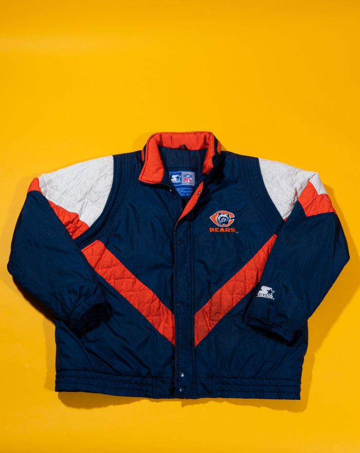 Vintage 90s NFL Chicago Bears Starter Puffer Jacket