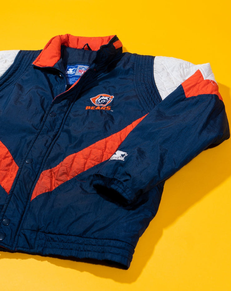 Vintage 90s NFL Chicago Bears Starter Puffer Jacket