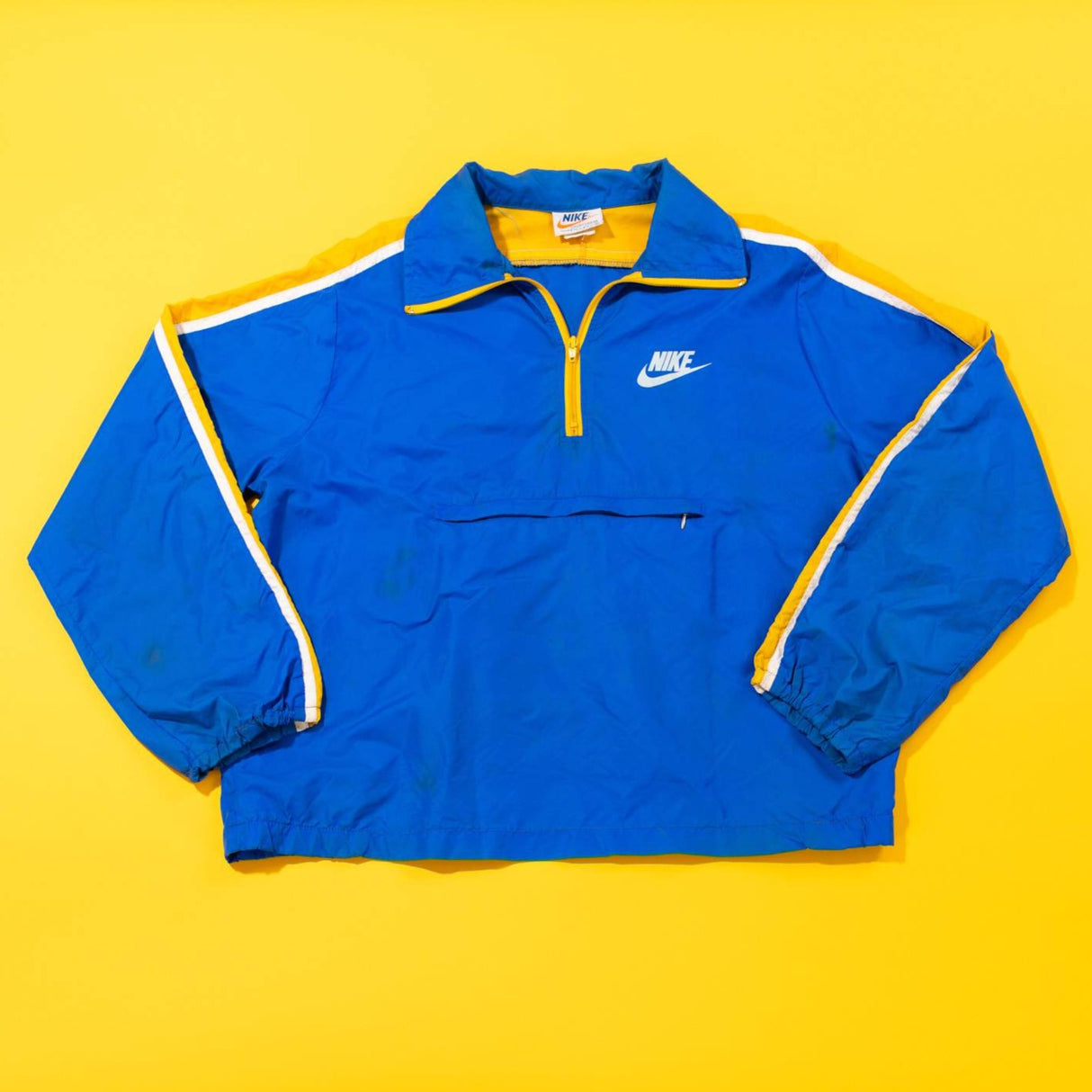 Vintage 70s Nike Sportswear 1/4 Zip Windbreaker Jacket