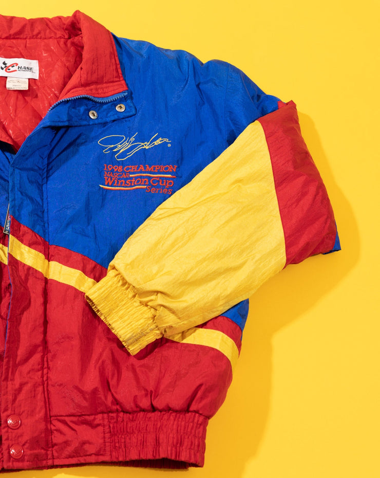 Vintage 1998 Jeff Gordon NASCAR Champion Winston Cup Series 24 Puffer Jacket