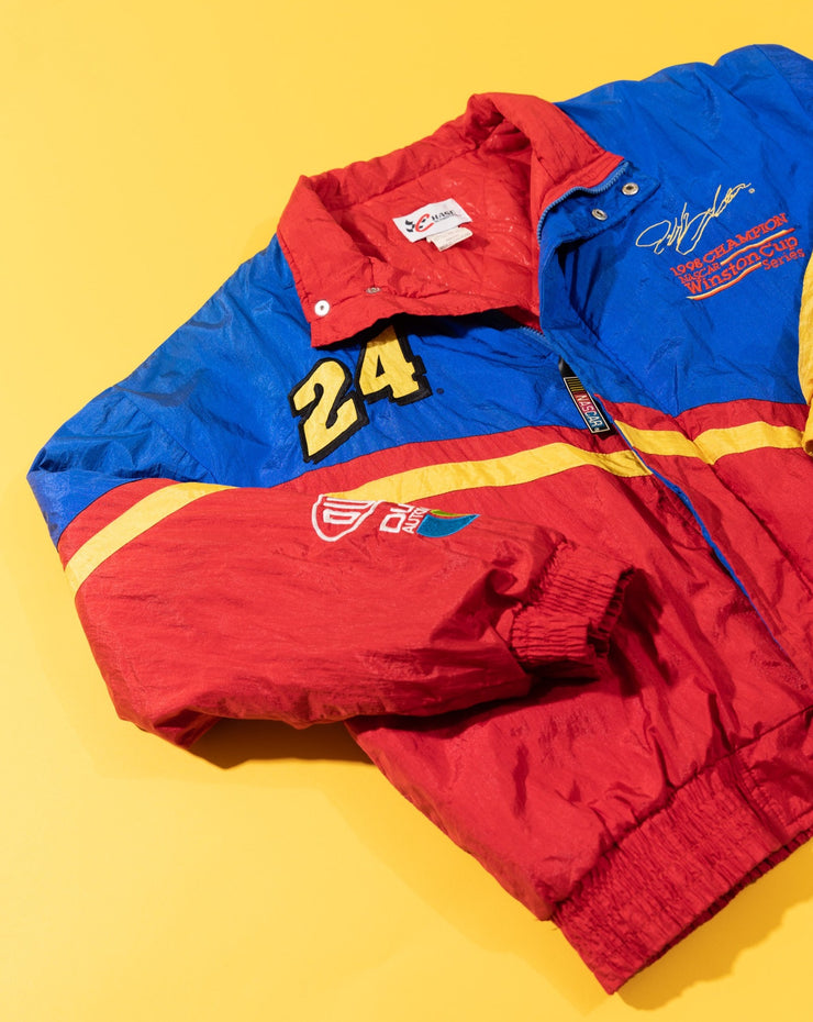 Vintage 1998 Jeff Gordon NASCAR Champion Winston Cup Series 24 Puffer Jacket