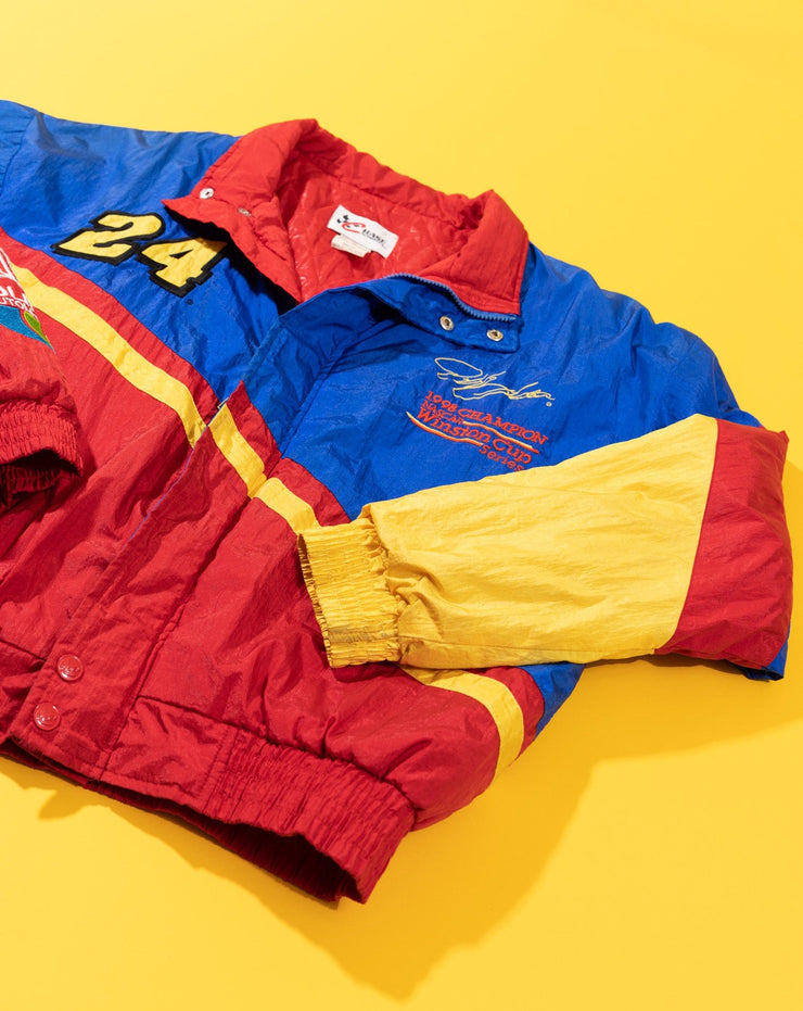 Vintage 1998 Jeff Gordon NASCAR Champion Winston Cup Series 24 Puffer Jacket