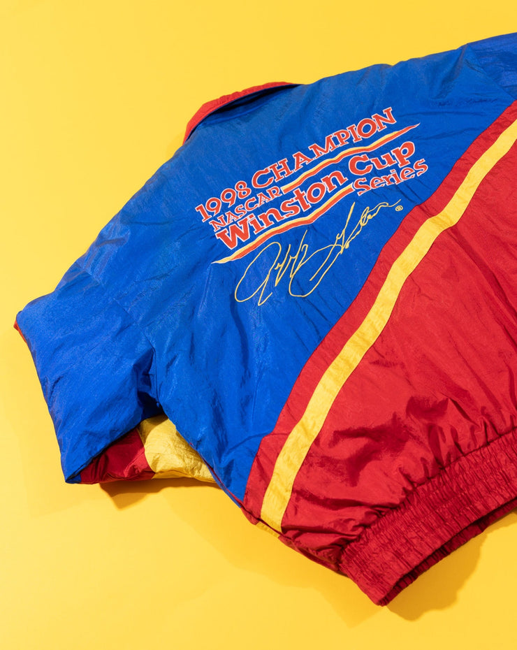 Vintage 1998 Jeff Gordon NASCAR Champion Winston Cup Series 24 Puffer Jacket