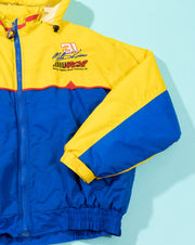 Vintage 90s Competitors View Mike Skinner #31 RCR NASCAR Puffer Jacket