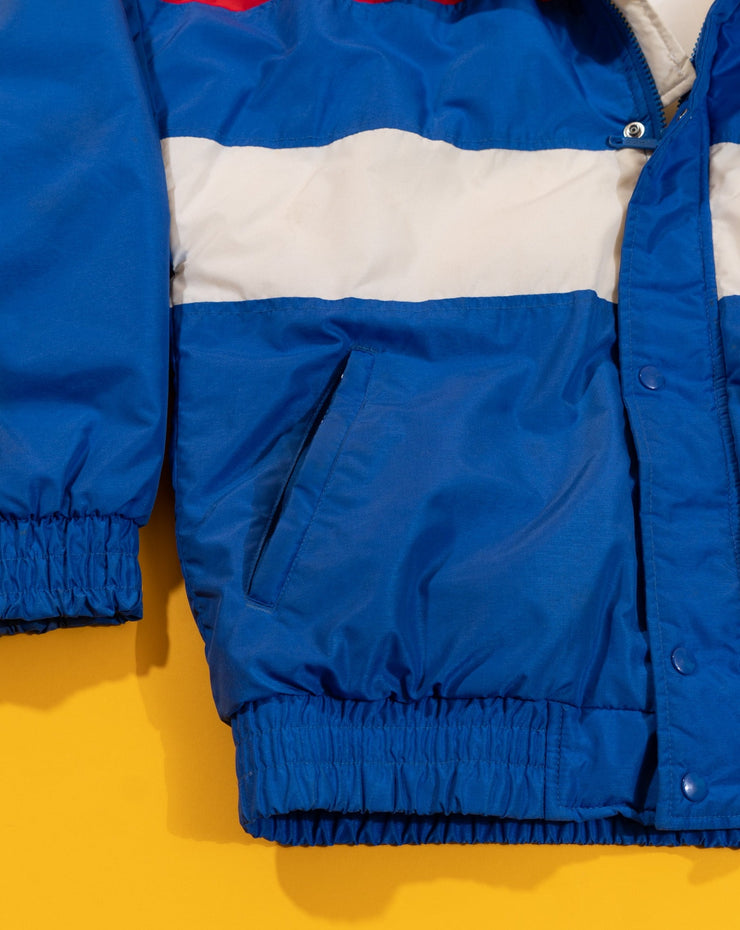 Vintage 90s 1st Team Color Block Puffer Jacket