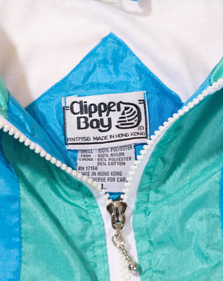 Vintage 80s/90s Clipper Bay Retro Windbreaker