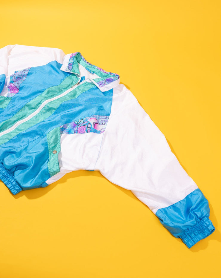 Vintage 80s/90s Clipper Bay Retro Windbreaker