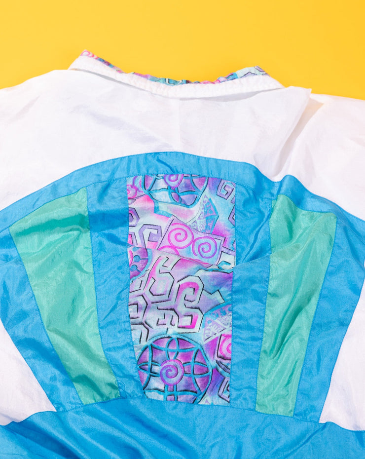 Vintage 80s/90s Clipper Bay Retro Windbreaker
