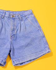 Vintage 80s Bill Blass High Waisted Denim Shorts