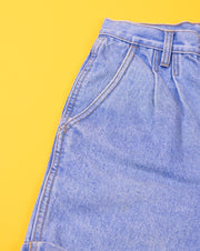 Vintage 80s Bill Blass High Waisted Denim Shorts