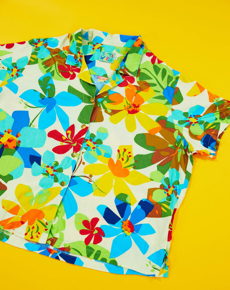 Vintage 80s Jams World Hawaiian Button Up