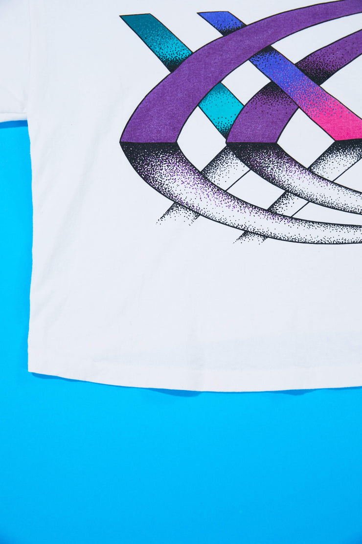 Vintage 80s Asics Crop Top
