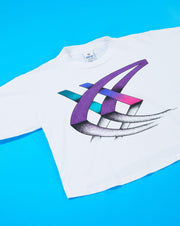 Vintage 80s Asics Crop Top