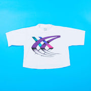 Vintage 80s Asics Crop Top