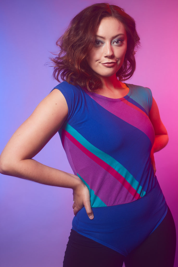 Vintage 80s Workout Leotard/Bodysuit