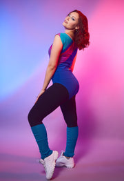 Vintage 80s Workout Leotard/Bodysuit