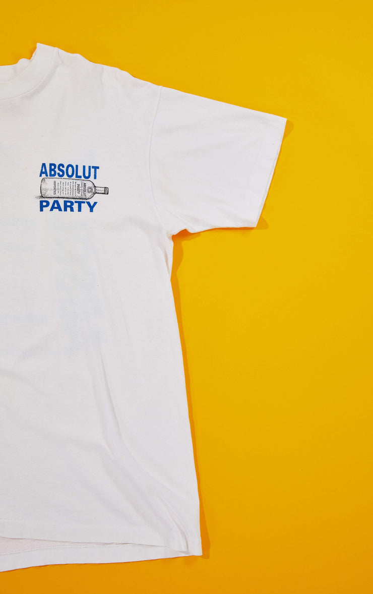 Vintage 90s Absolut Party Buffalo Liquor T-shirt