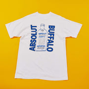 Vintage 90s Absolut Party Buffalo Liquor T-shirt