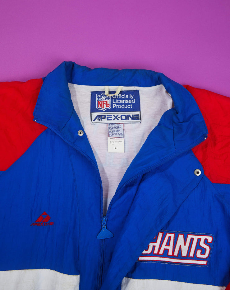 Vintage 90s New York Giants Apex One NFL Jacket