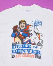 Vintage 1988 John Elway MVP The Duke of Denver T-shirt