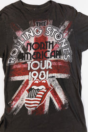 The Rolling Stones North American Tour 1981 retro candy vintage