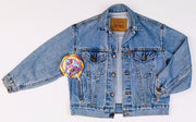 Vintage 80's Levi Strauss & Co. Denim Jacket 57508 0810 Retro Candy Vintage
