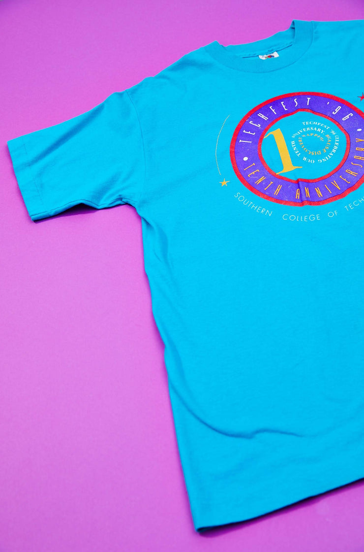 Vintage 1996 Southern College of Technology Tech Fest T-shirt