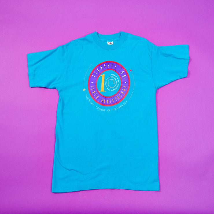 Vintage 1996 Southern College of Technology Tech Fest T-shirt