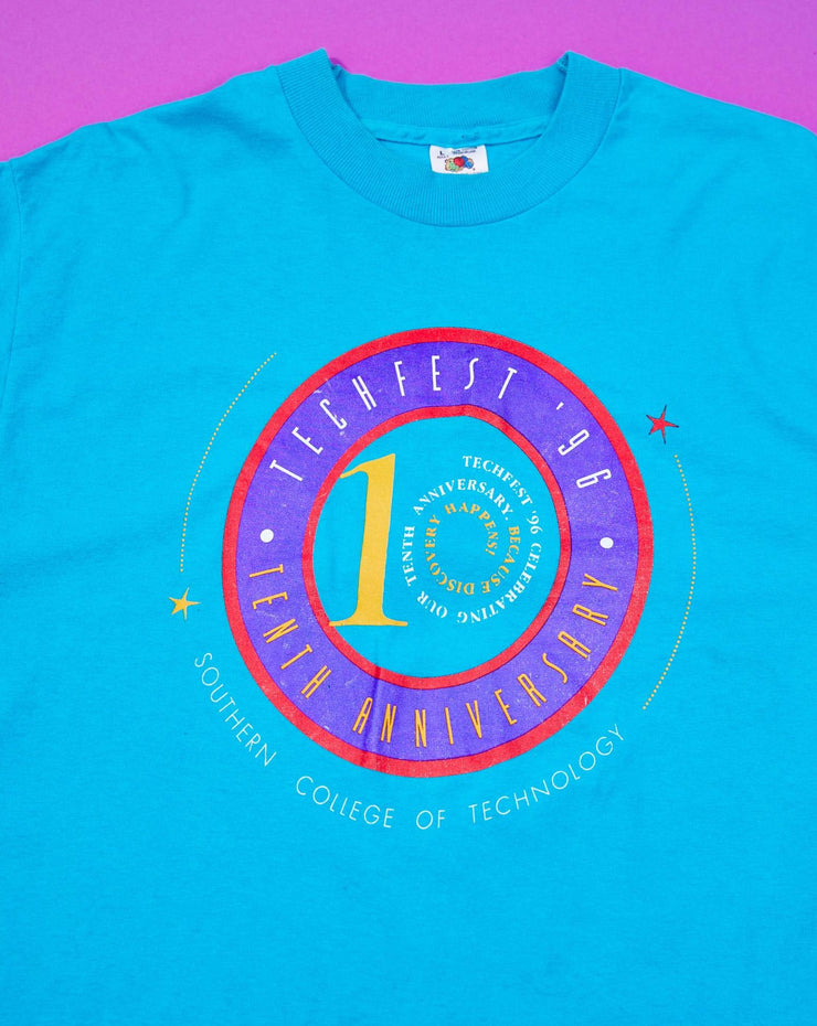 Vintage 1996 Southern College of Technology Tech Fest T-shirt