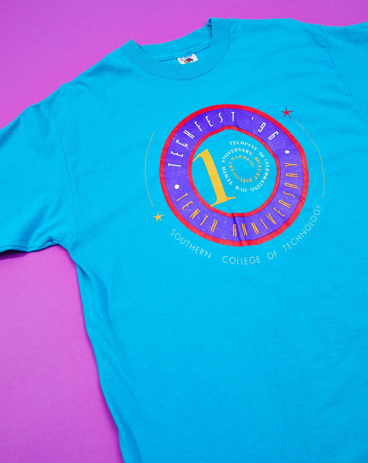 Vintage 1996 Southern College of Technology Tech Fest T-shirt