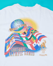 Vintage 1996 ATL Centennial Olympic Games The World Unites T-shirt