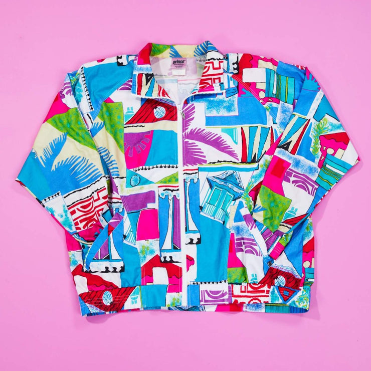 Vintage 90s Prince Sportswear Windbreaker Jacket