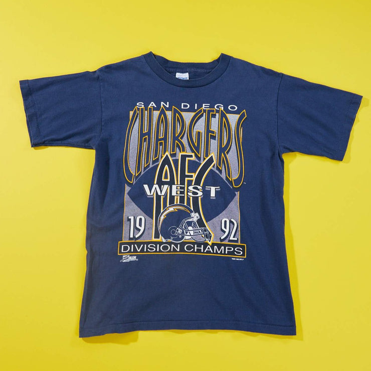 Vintage 1992 San Diego Chargers West Division Champs T-shirt