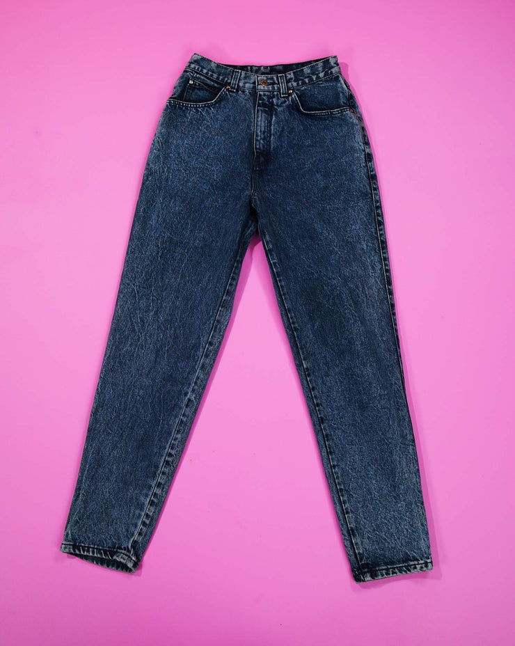 Rare Vintage 80s Levis 900 Series Acid Wash Denim