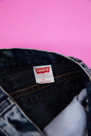 Rare Vintage 80s Levis 900 Series Acid Wash Denim