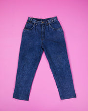 Vintage 80s Bill Blass Acid Washed Mom Jeans