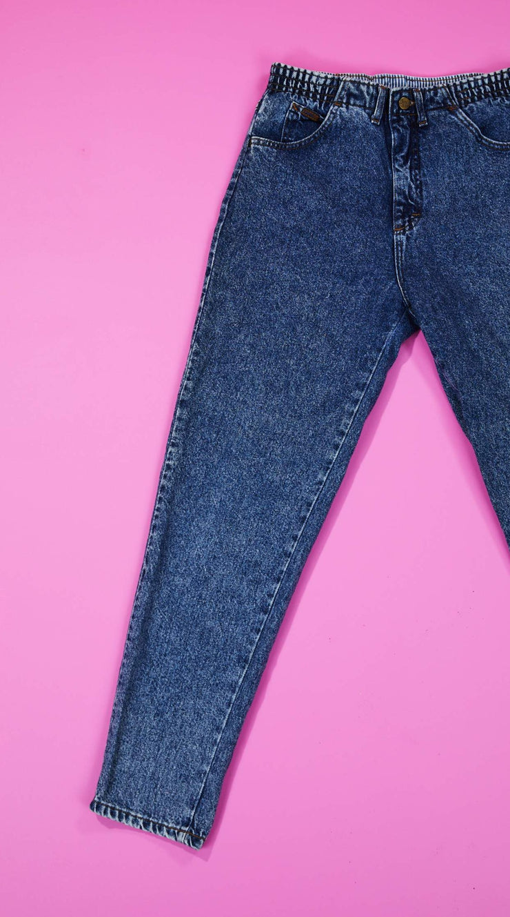 Vintage 80s Lee Acid Washed Jeans