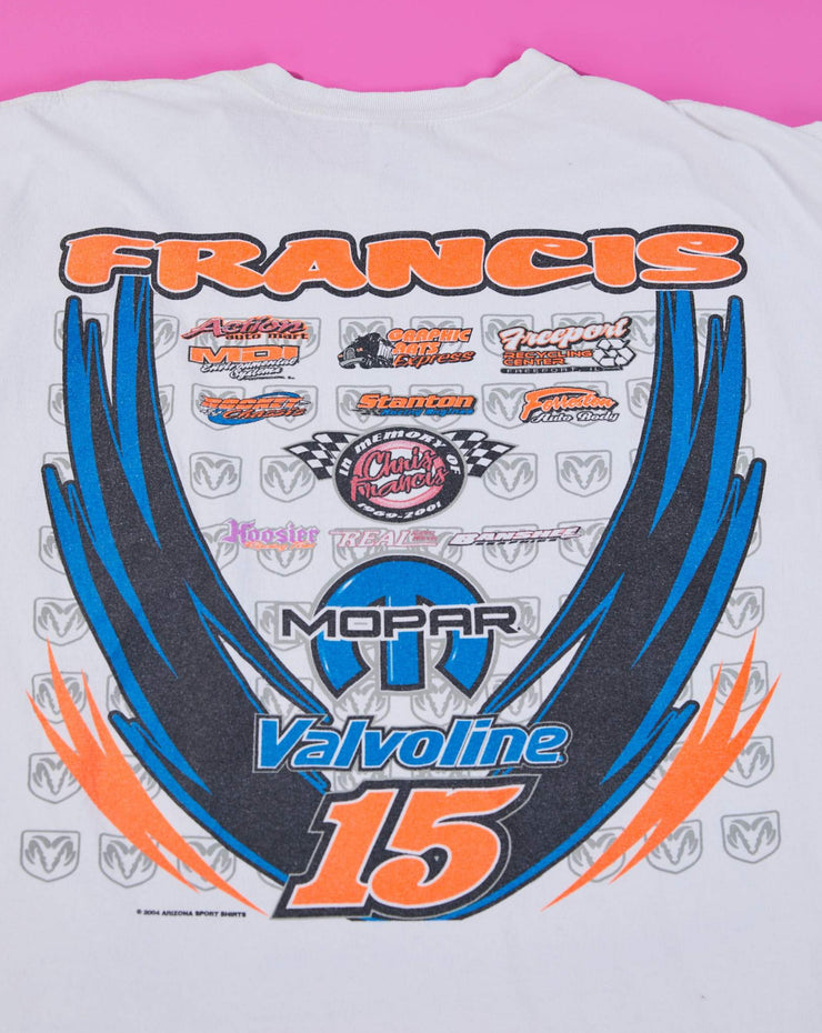 Vintage 2004 Steve Francis Kentucky Colonel Racing T-shirt