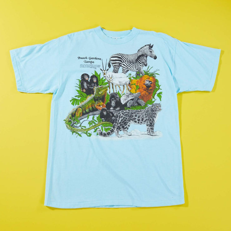 Vintage 1987 Harlequin Busch Gardens Tampa T-shirt
