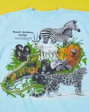 Vintage 1987 Harlequin Busch Gardens Tampa T-shirt