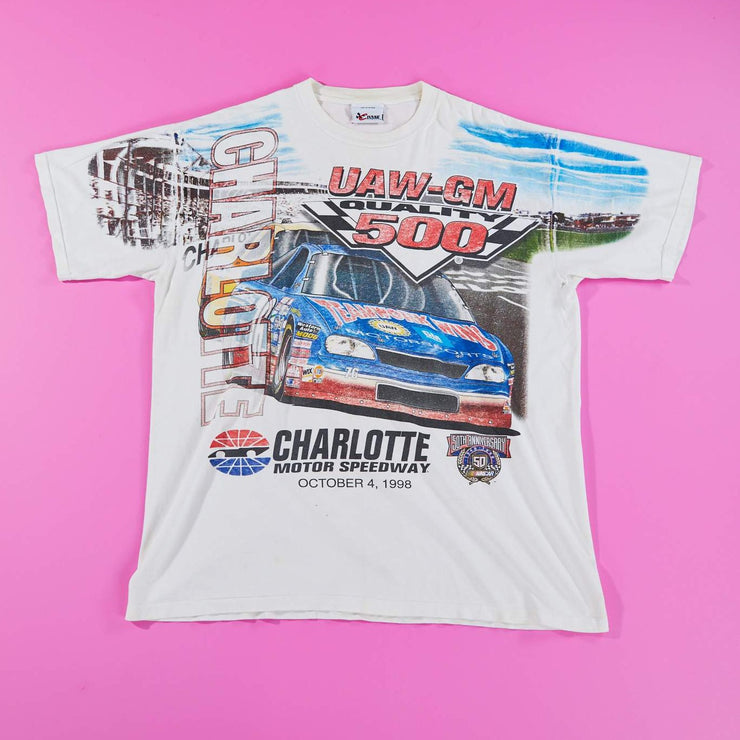 Vintage 1998 Charlotte Motor Speedway Nascar T-shirt