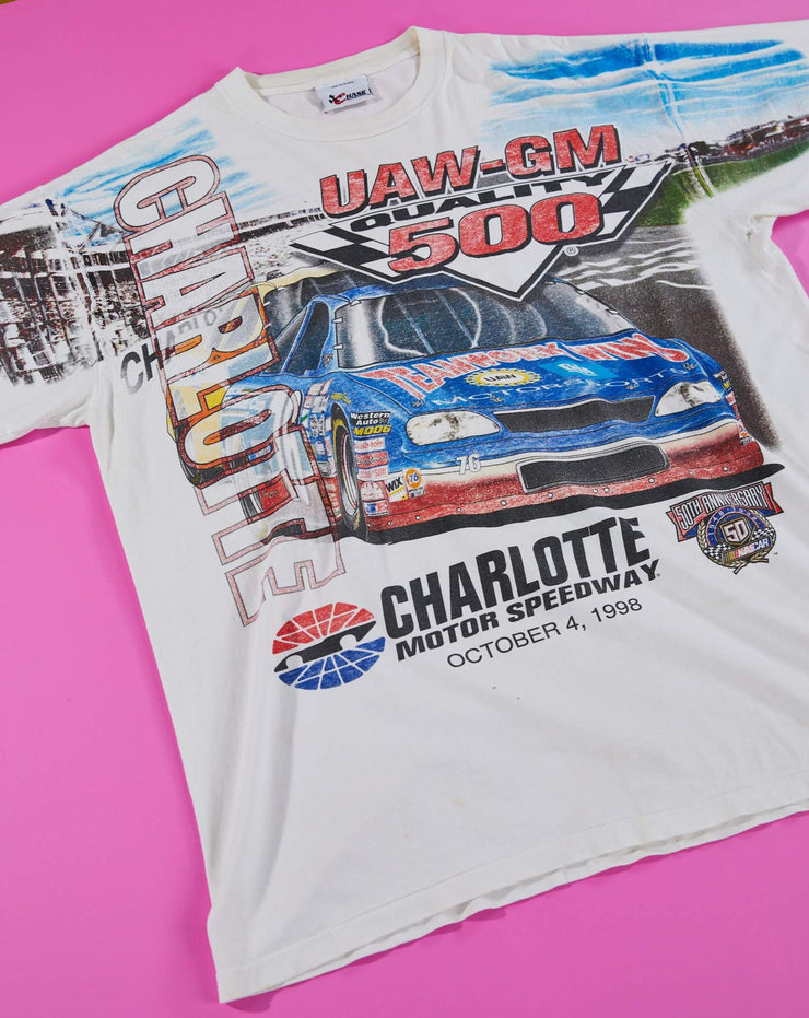 Vintage 1998 Charlotte Motor Speedway Nascar T-shirt